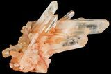 Tangerine Quartz Crystal Cluster (Large Crystals) - Madagascar #156955-2